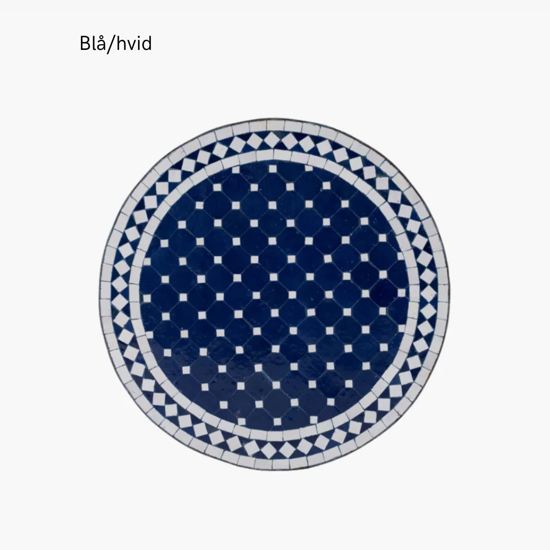 Mosaikbord - Rundt - flere farver - novamøbler