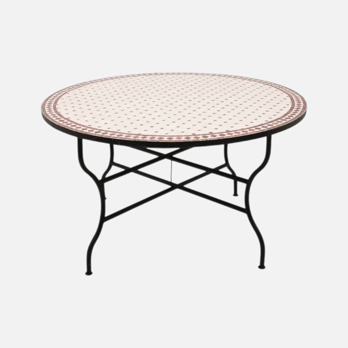 Mosaikbord - Rundt - flere farver - novamøbler