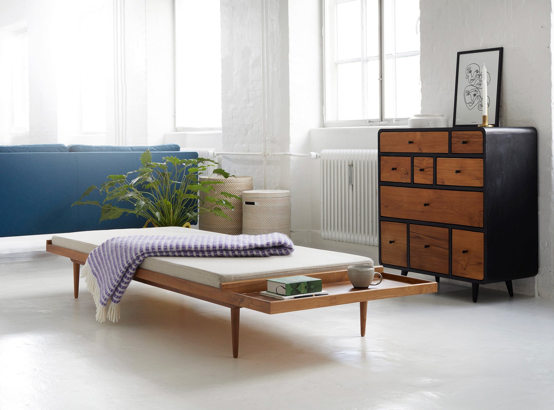 Daybed – Teak – P001 – By Sol - novamøbler