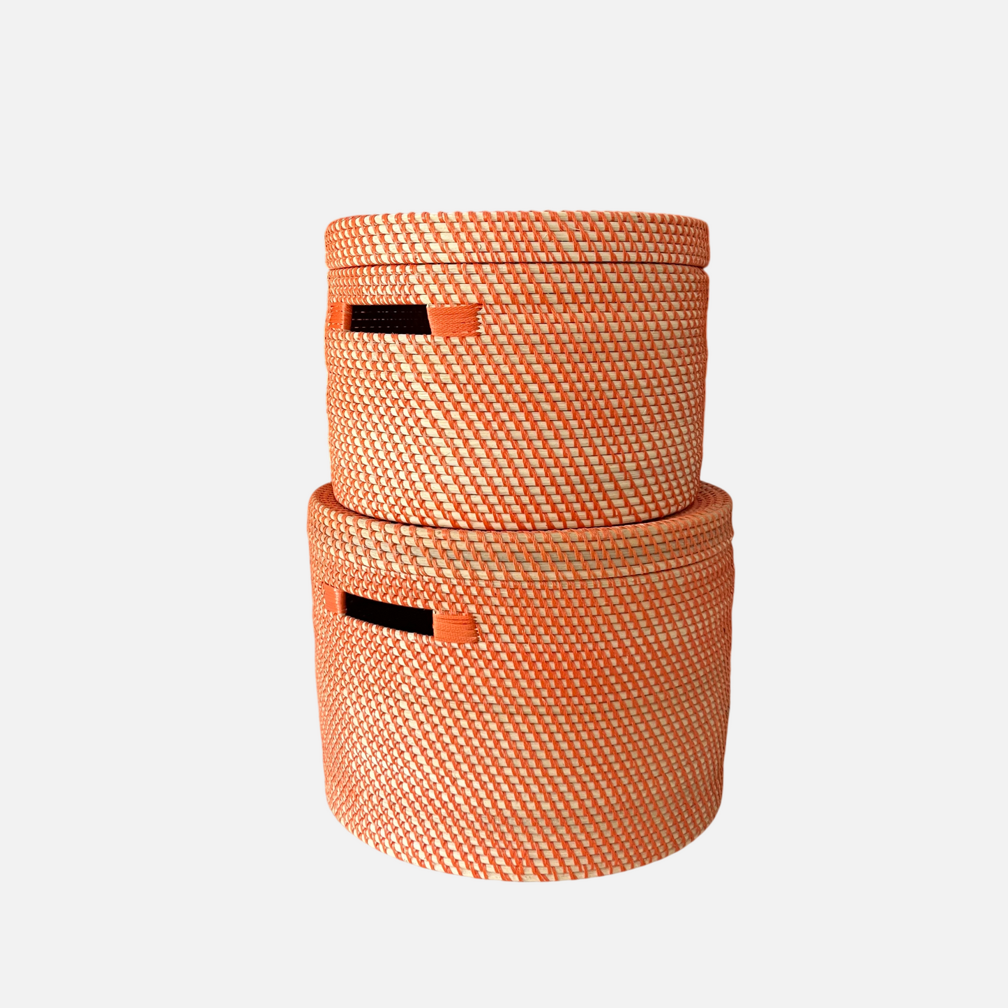 Bambuskurv - B002 - Orange - novamøbler