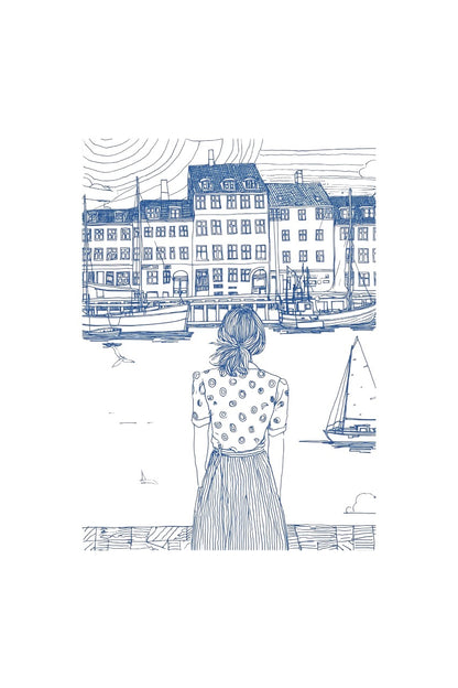 Pige i Nyhavn I - novamøbler