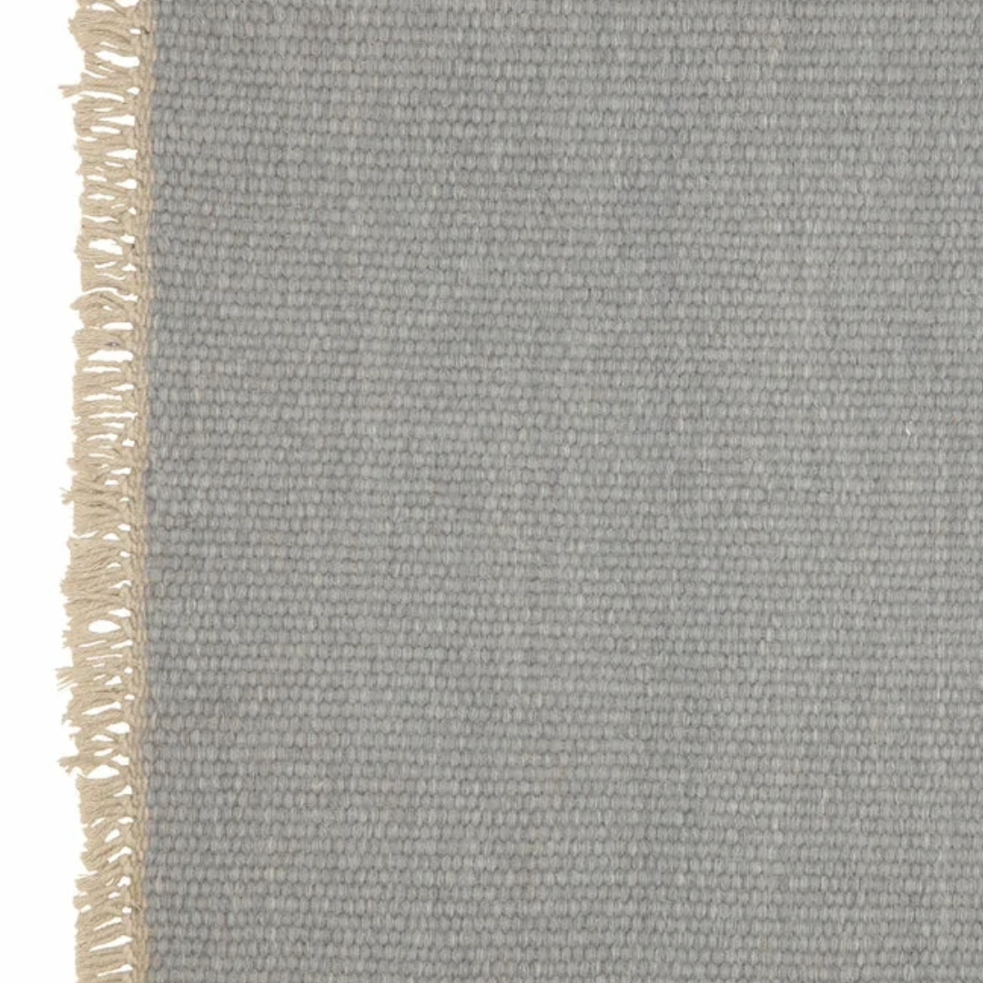 Regnbue - Gulvløber - 100% Uld - Teal (lyseblå) - novamøbler