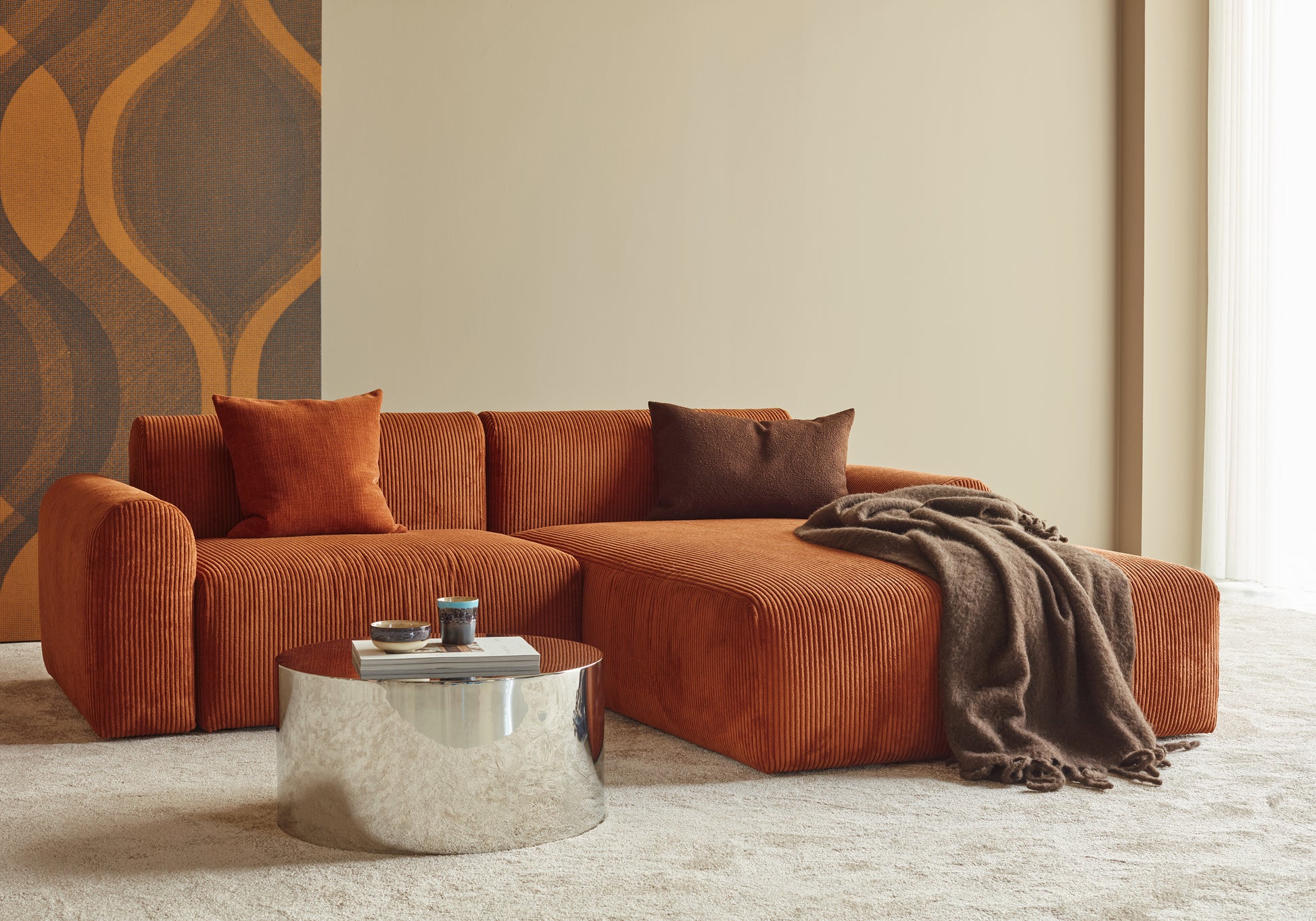 Tenksom sofa - Rund Casual - D1L og D2L - novamøbler