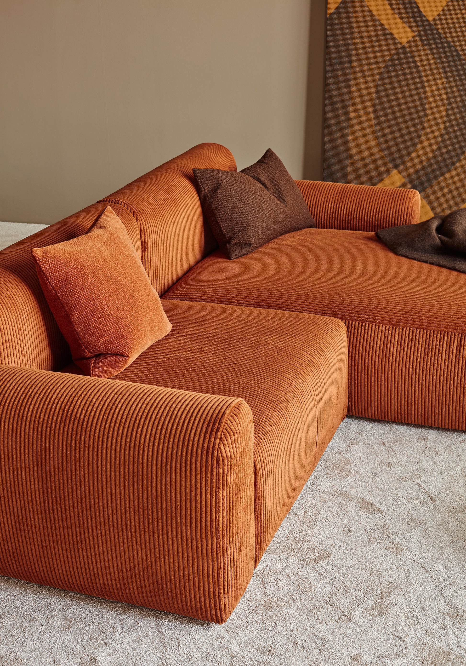 Tenksom sofa - Rund Casual - D1L og D2L - novamøbler