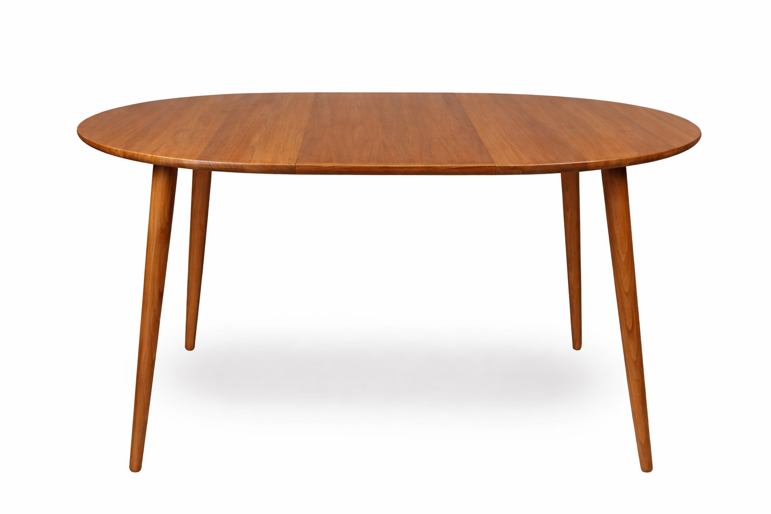 Rundt spisebord - 110/190 cm - Teaktræ - P003 - By Sol - novamøbler