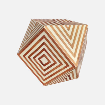 Sekskantet sofabord i træ - Marokkansk - S003 - novamøbler