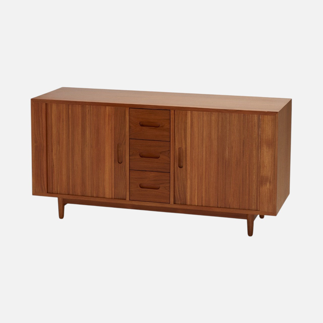 Skænk med jalousilåger - Teaktræ - By Sol - J004