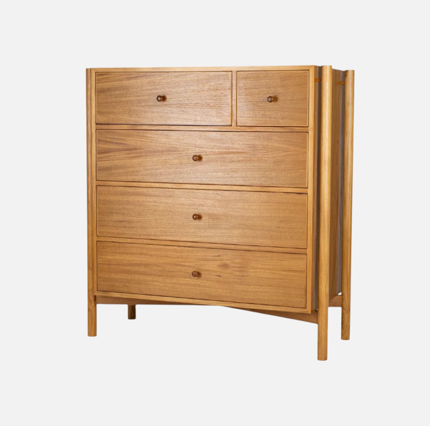 Kommode i teaktræ - Kommode 02 - By Sol - novamøbler