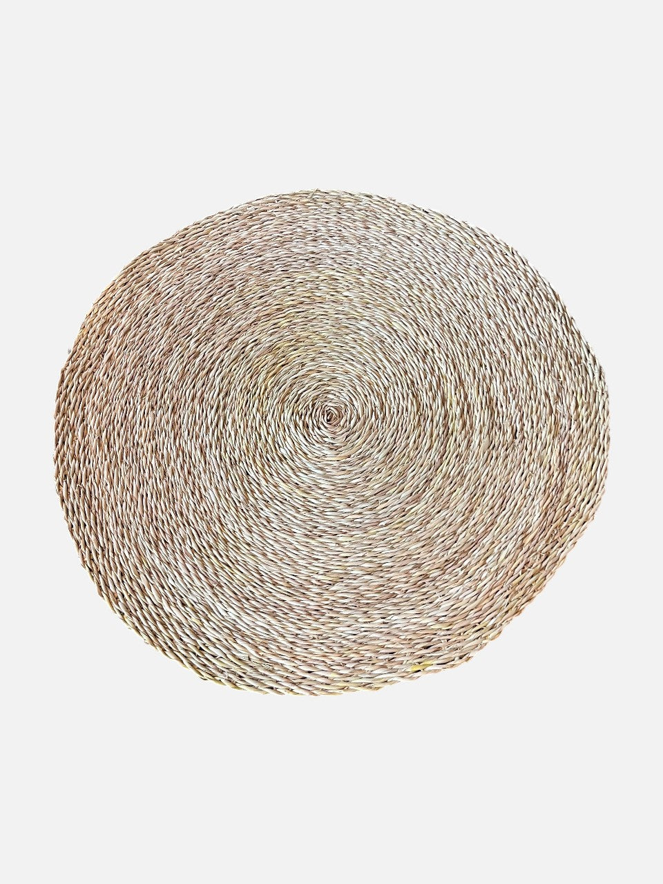 Rundt Søgræs Gulvtæppe - Natural - Flere størrelser