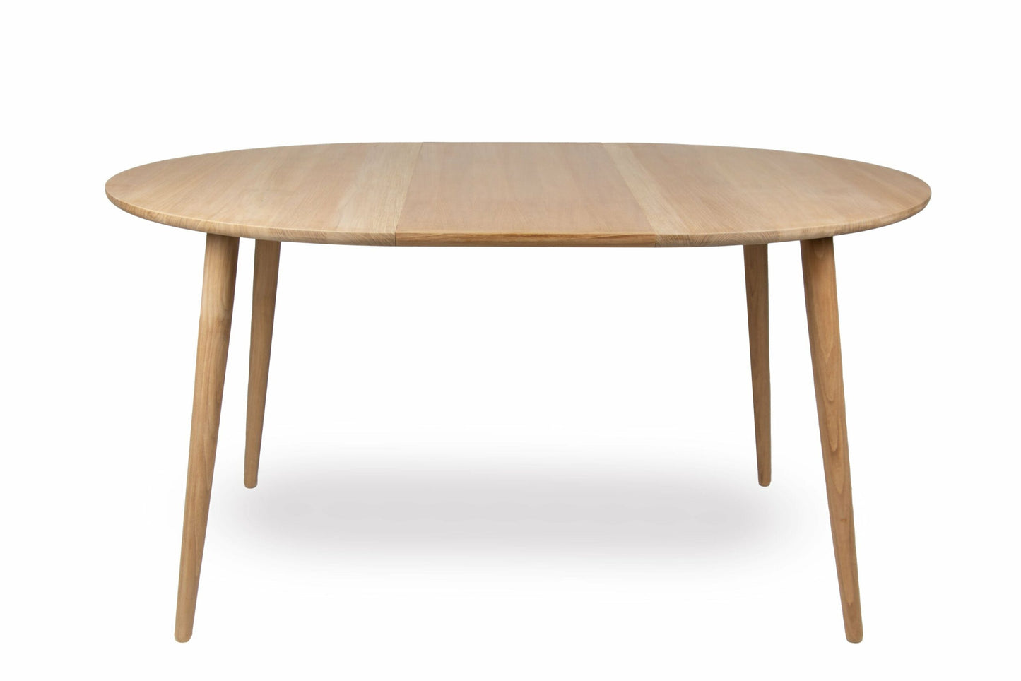 Rundt spisebord - 110/190 cm - Egetræ el. teaktræ - P003 - By Sol - novamøbler