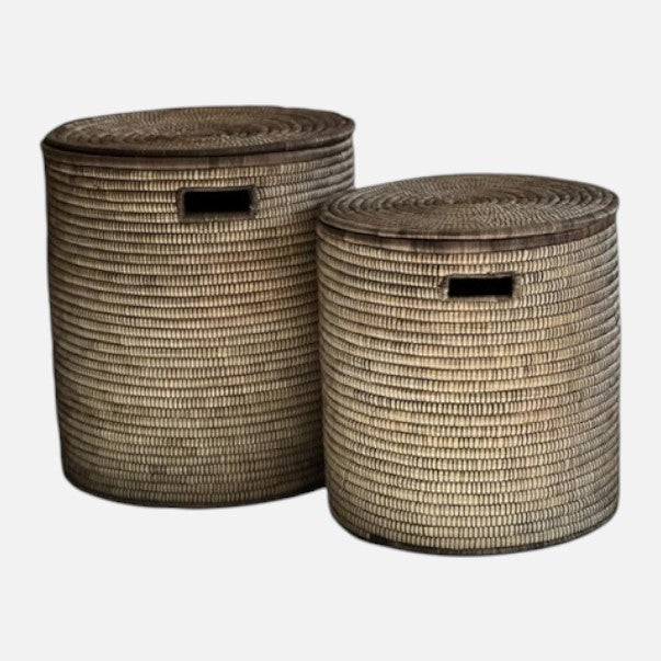 Sweet grass - Flat låg - Brun naturflet - novamøbler