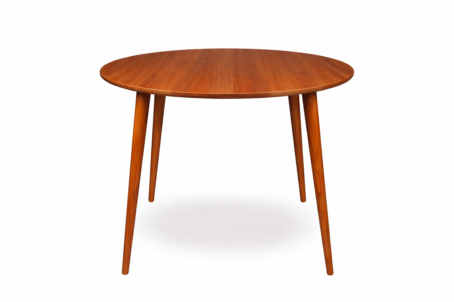 Rundt spisebord - 110/190 cm - Teaktræ - P003 - By Sol - novamøbler