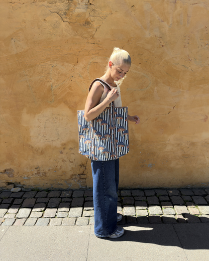 Leather shoulder bag from Morocco
