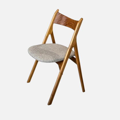 Spisebordsstol - Teaktræ/stof - By Sol - P011 - novamøbler