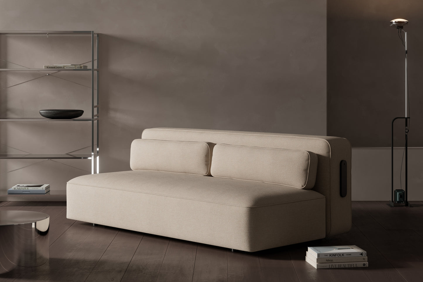 Innovation Living - Yonata Sofabed - Phobos Latte - novamøbler