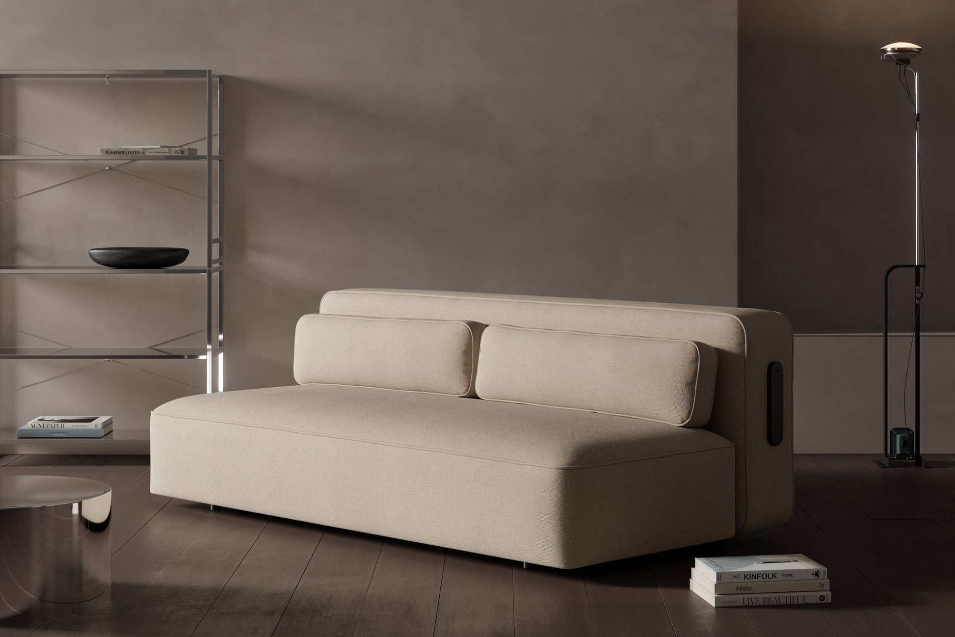 Innovation Living - Yonata Sofabed - Phobos Latte - novamøbler