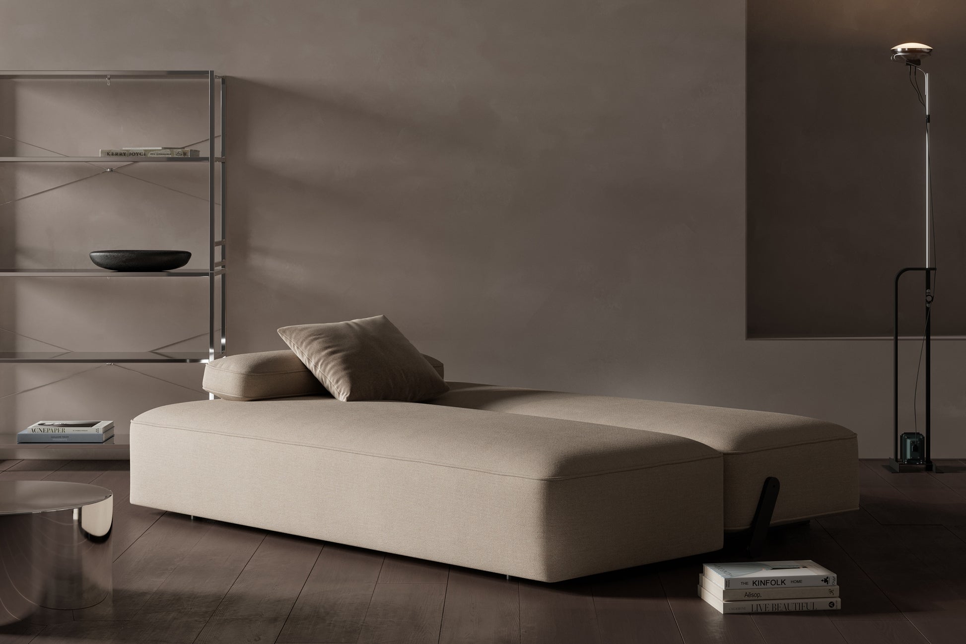 Innovation Living - Yonata Sofabed - Phobos Latte - novamøbler