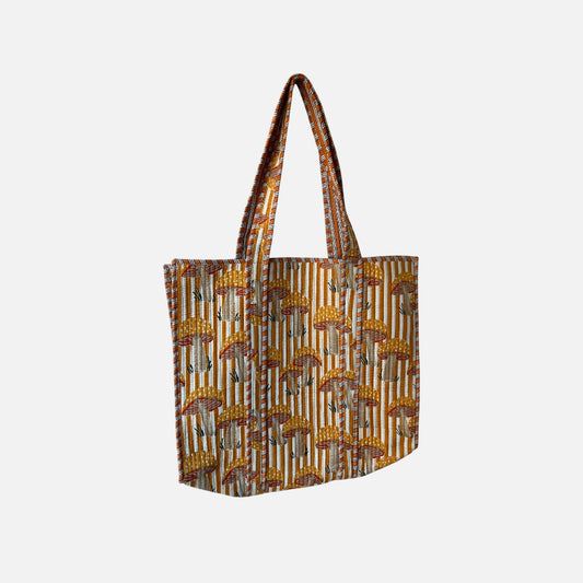 Tote bag - Svampe - Orange - novamøbler