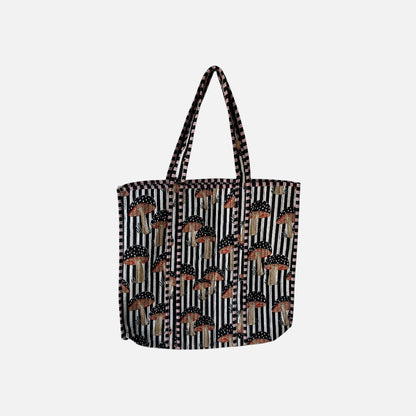 Tote bag - Svampe - Sort
