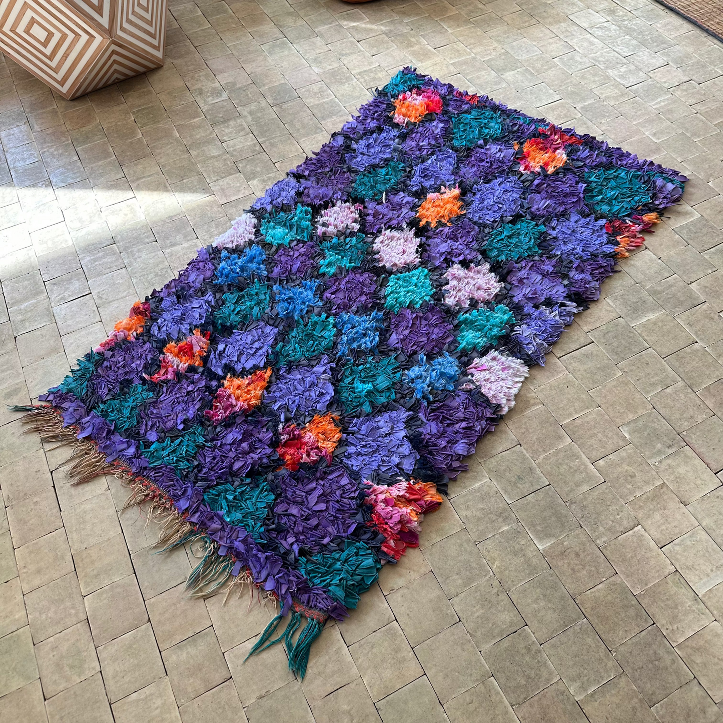 Moroccan rug - Boucheroite - 200 x 90 cm