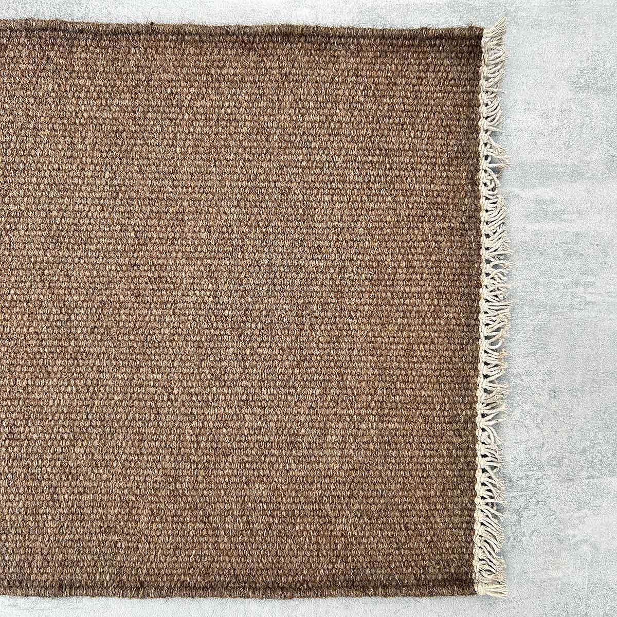 Regnbue - Gulvløber - 100% Uld - Camel II - novamøbler