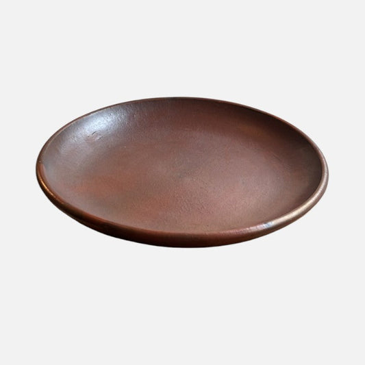 Marokkansk keramik - Fad Ø36 cm - Brun