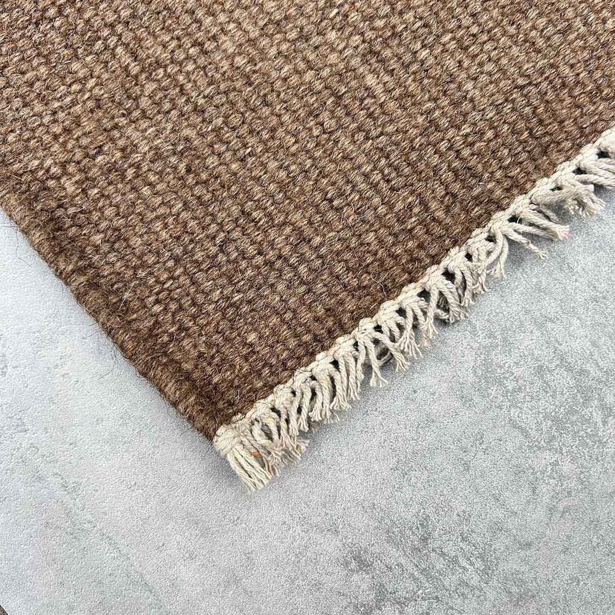 Regnbue - Gulvløber - 100% Uld - Camel II - novamøbler
