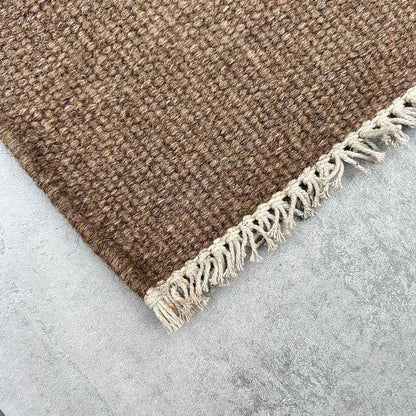 Regnbue - Gulvløber - 100% Uld - Camel II - novamøbler