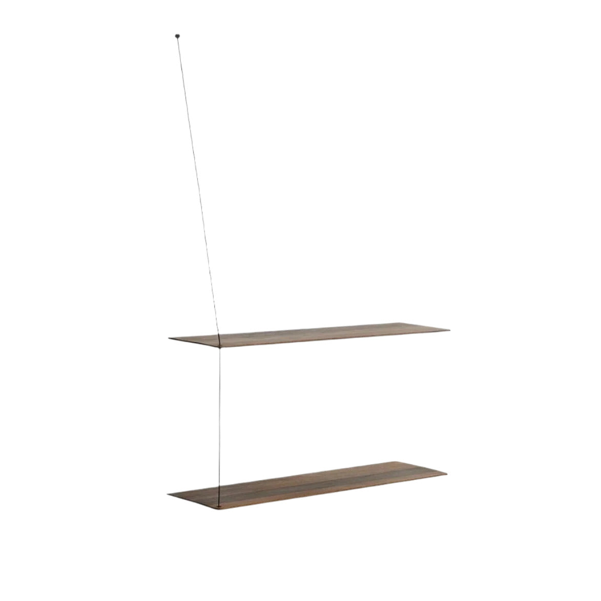 Woud Hyldesystem - Stedge Shelf - Røget eg - 2 hylder - novamøbler