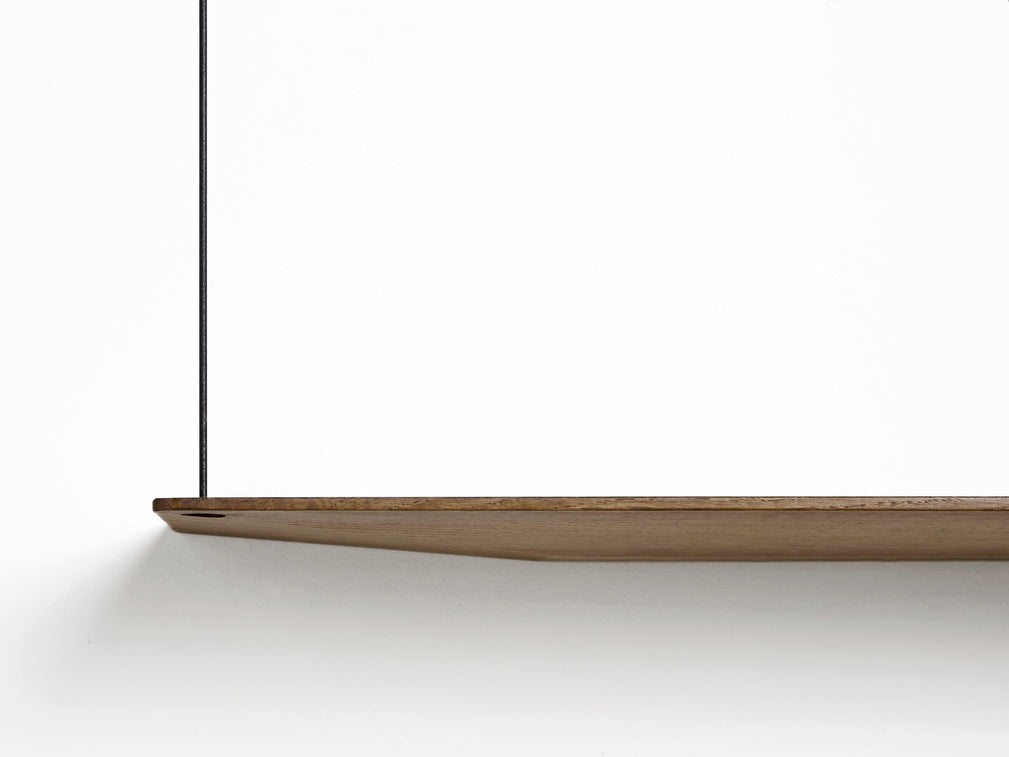 Woud Hyldesystem - Stedge Shelf - Røget eg - 2 hylder - novamøbler