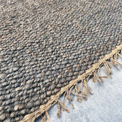 Jute - Gulvløber - Medium Grey - novamøbler