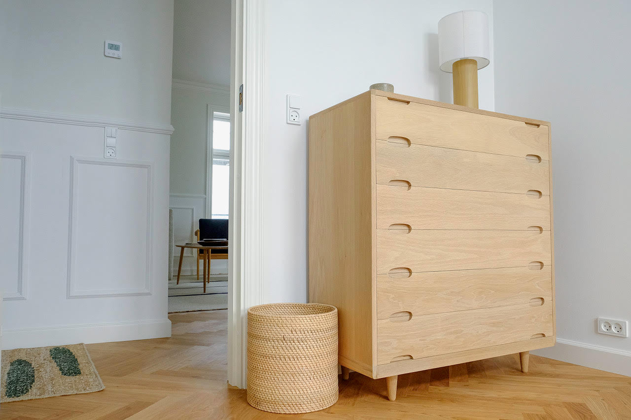 Kommode i egetræ - J005 - By Sol - novamøbler