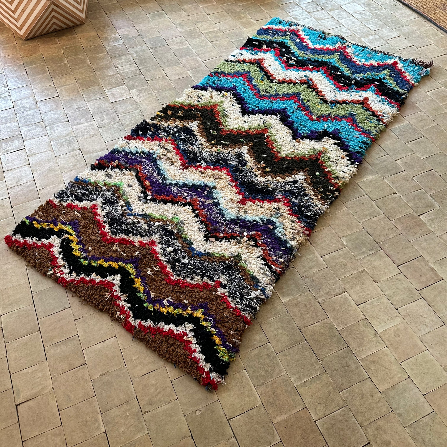 Moroccan rug - Boucheroite - 200 x 90 cm