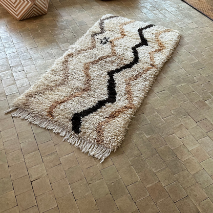 Moroccan rug - Boucheroite - 200 x 90 cm
