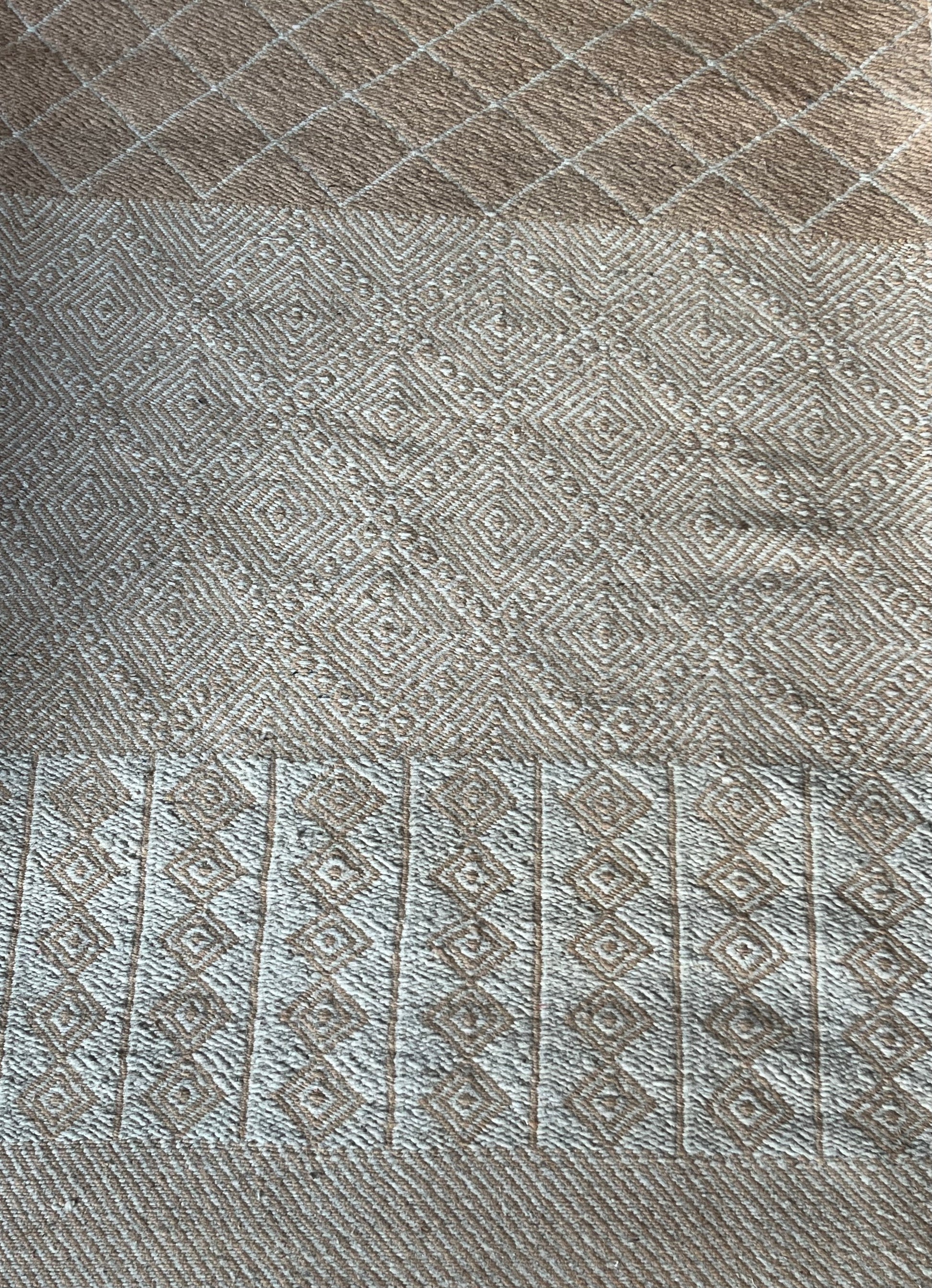 Kelimtæppe - Håndvævet Marokkansk gulvtæppe - 300 x 197 cm - novamøbler