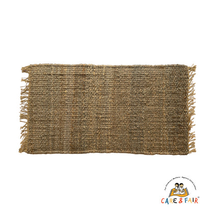 Dørmåtte - Jute - Medium Grey - 45x80 cm - novamøbler