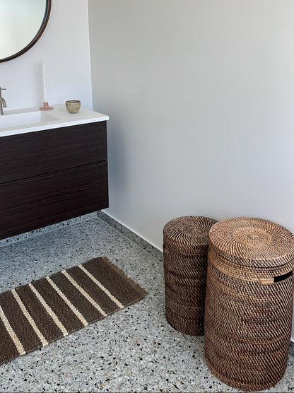 Bambuskurv - B001 - Naturbrun - novamøbler