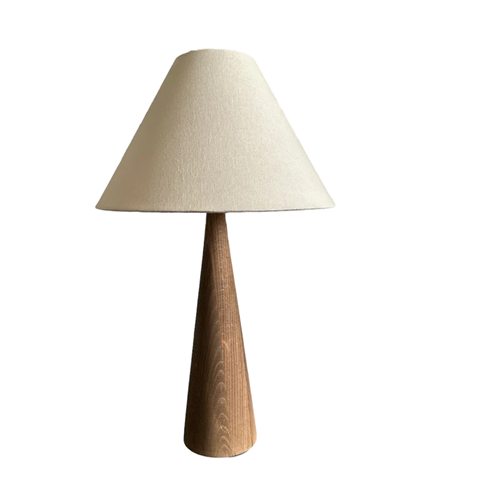 Bordlampe - Beige el. gul - Okina - By Sol - novamøbler