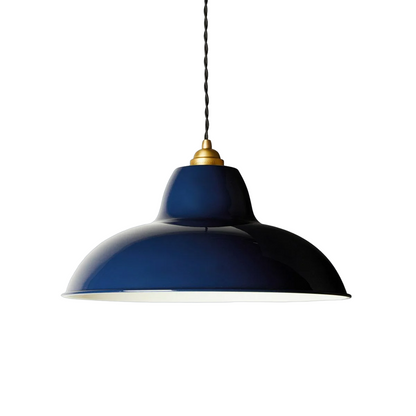 Loftlampe - Anglepoise - Original 1227 Brass Midi Wide - Ink Blue - novamøbler