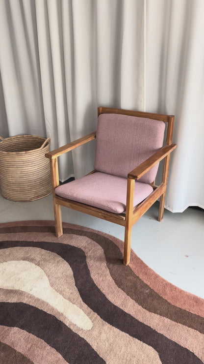 Udstillingsmodel - Lænestol - Teaktræ - By Sol - novamøbler