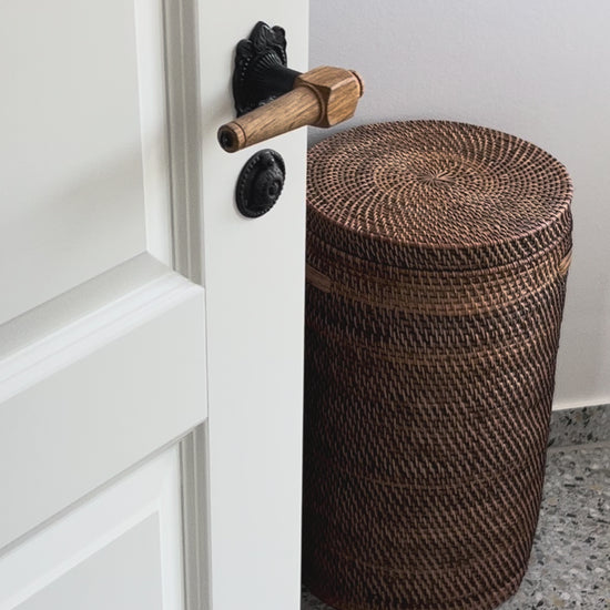 Bambuskurv - B001 - Naturbrun - novamøbler