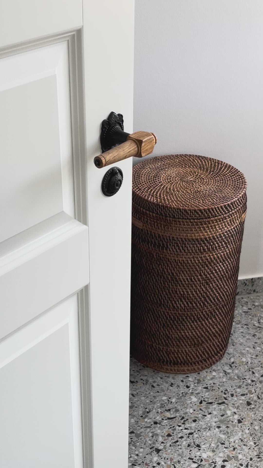 Bambuskurv - B001 - Naturbrun - novamøbler