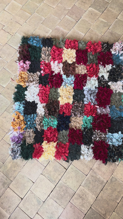 Moroccan rug - Boucheroite - 200 x 90 cm