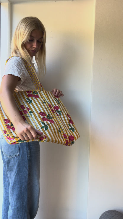 Leather shoulder bag from Morocco