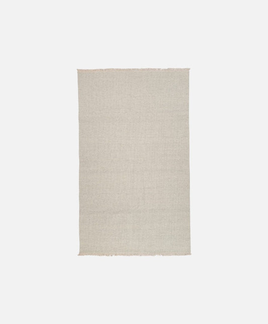 Regnbue - Uldgulvtæppe - 100% Uld - Light Silver Grey - novamøbler