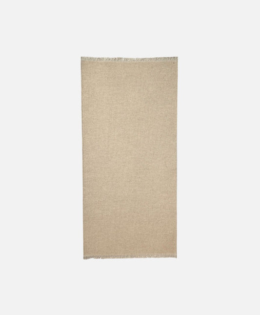 Regnbue - Gulvløber - 100% Uld - Sand - novamøbler