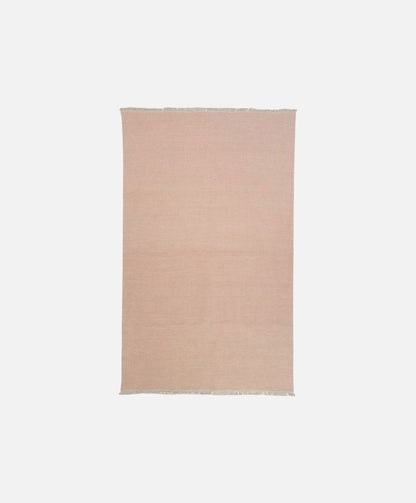 Regnbue - Uldgulvtæppe - 100% Uld - Rose - novamøbler