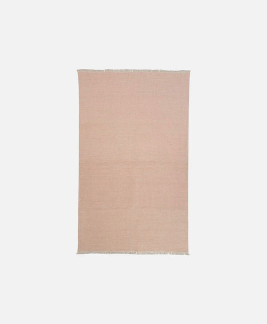 Regnbue - Uldgulvtæppe - 100% Uld - Rose - novamøbler