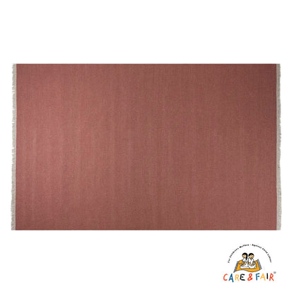 Regnbue - Uldgulvtæppe - 100% Uld - Light Terracotta II (den lyse model) - novamøbler