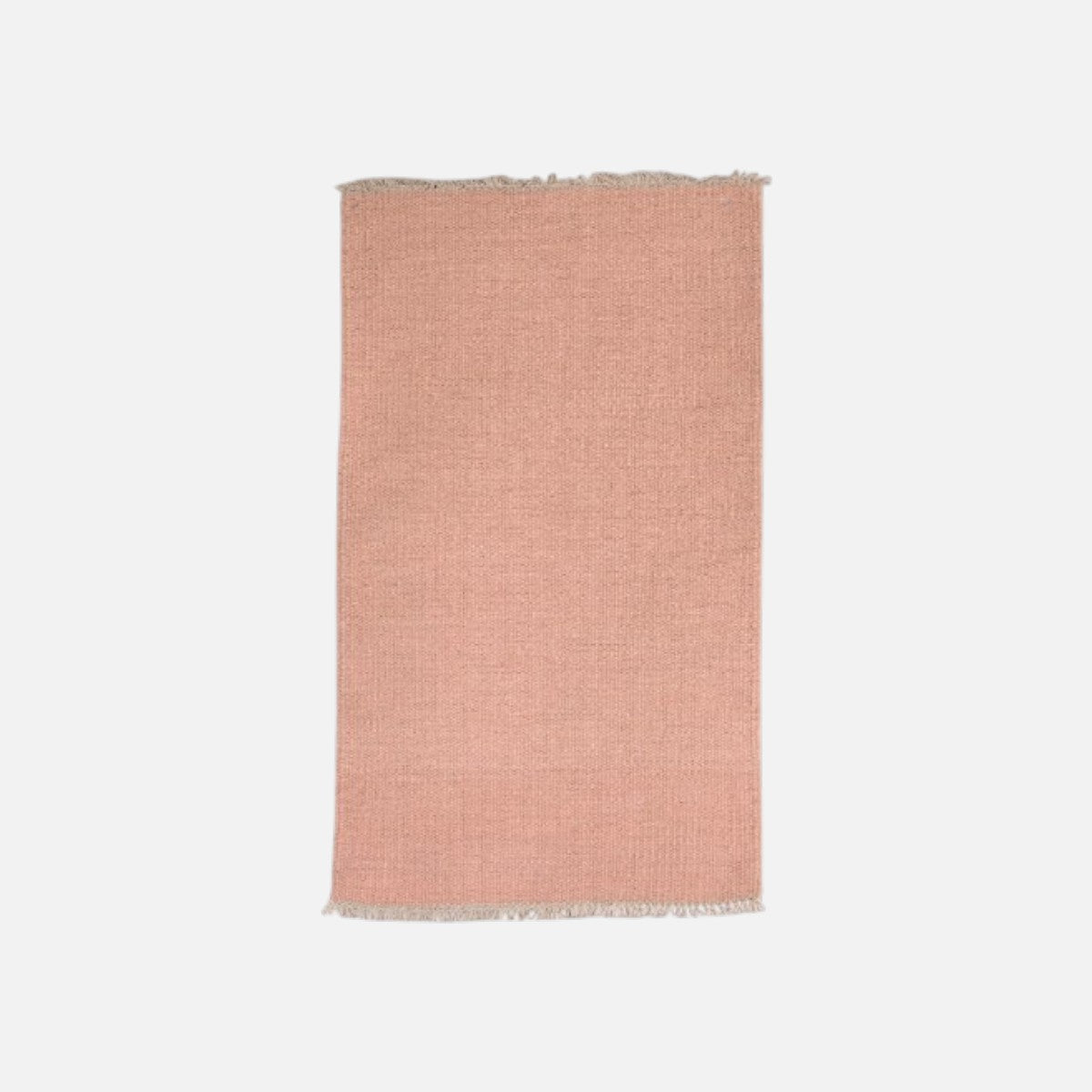 Regnbue - Gulvløber - 100% Uld - Rose - novamøbler